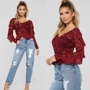 FREE WITH PURCHASE! | Fashion Nova Lace Top 🥀